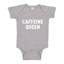 Baby Onesie Caffeine Queen 100% Cotton Infant Bodysuit