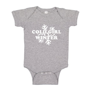 Baby Onesie Cold Girl Winter 100% Cotton Infant Bodysuit