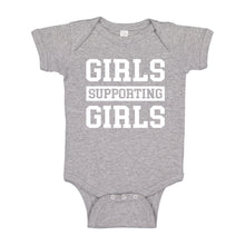 Baby Onesie Girls Supporting Girls 100% Cotton Infant Bodysuit
