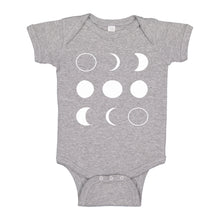 Baby Onesie Moon Phases 100% Cotton Infant Bodysuit