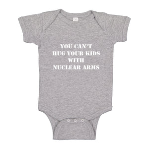 Baby Onesie Nuclear Arms 100% Cotton Infant Bodysuit