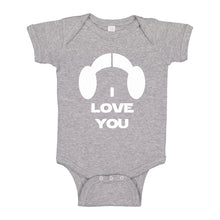 Baby Onesie I Love You 100% Cotton Infant Bodysuit