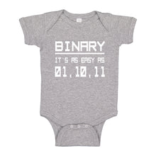 Baby Onesie Binary 100% Cotton Infant Bodysuit