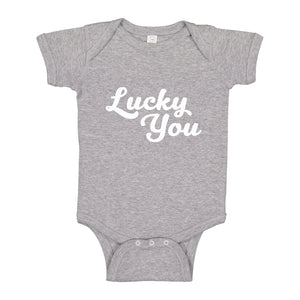 Baby Onesie Lucky You 100% Cotton Infant Bodysuit