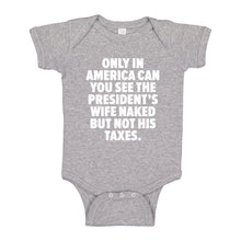 Baby Onesie Only in America 100% Cotton Infant Bodysuit