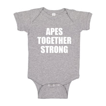 Baby Onesie APES TOGETHER STRONG 100% Cotton Infant Bodysuit