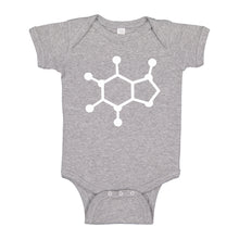 Baby Onesie Caffeine Molecule 100% Cotton Infant Bodysuit