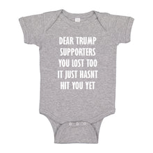 Baby Onesie Dear Trump Supporters 100% Cotton Infant Bodysuit