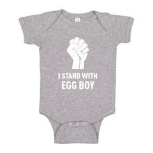 Baby Onesie I Stand with Egg Boy 100% Cotton Infant Bodysuit
