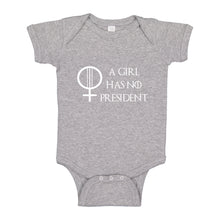 Baby Onesie A Girl Has No President 100% Cotton Infant Bodysuit