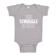 Baby Onesie The Struggle is Real 100% Cotton Infant Bodysuit