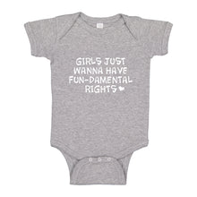 Baby Onesie Girls Wanna Have Fundamental Rights 100% Cotton Infant Bodysuit