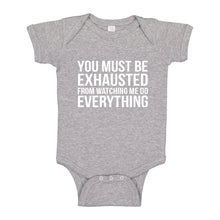 Baby Onesie You Must be Exhausted 100% Cotton Infant Bodysuit
