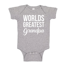 Baby Onesie World's Greatest Grandpa 100% Cotton Infant Bodysuit