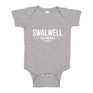 Baby Onesie SWALWELL for President 2020 100% Cotton Infant Bodysuit