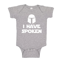 Baby Onesie I Have Spoken 100% Cotton Infant Bodysuit