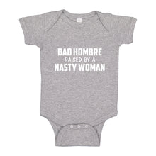 Baby Onesie Bad Hombre Raised by a Nasty Woman 100% Cotton Infant Bodysuit