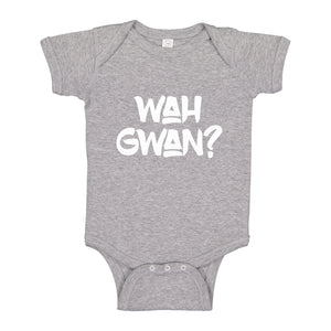 Baby Onesie Wah Gwan? 100% Cotton Infant Bodysuit