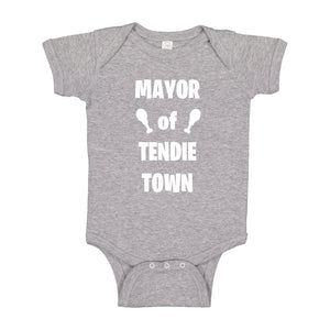 Baby Onesie Mayor of Tendie Town 100% Cotton Infant Bodysuit