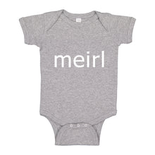 Baby Onesie Meirl 100% Cotton Infant Bodysuit