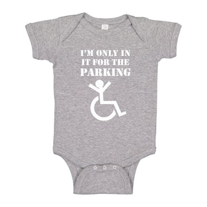 Baby Onesie Disabled Parking 100% Cotton Infant Bodysuit