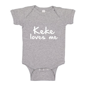 Baby Onesie Keke Loves Me 100% Cotton Infant Bodysuit