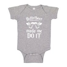 Baby Onesie Butterbeer Made Me Do It 100% Cotton Infant Bodysuit