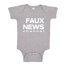 Baby Onesie Faux News 100% Cotton Infant Bodysuit