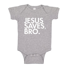 Baby Onesie Jesus Saves Bro 100% Cotton Infant Bodysuit