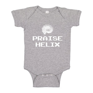 Baby Onesie Praise Lord Helix 100% Cotton Infant Bodysuit