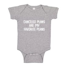 Baby Onesie Canceled Plans 100% Cotton Infant Bodysuit