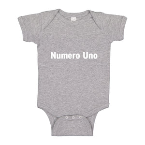 Baby Onesie Numero Uno 100% Cotton Infant Bodysuit