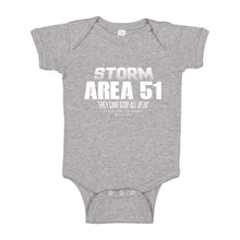 Baby Onesie Storm Area 51 They Can't Stop Us All 100% Cotton Infant Bodysuit