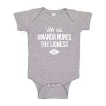 Baby Onesie Amanda Nunes the Lioness 100% Cotton Infant Bodysuit