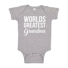 Baby Onesie World's Greatest Grandma 100% Cotton Infant Bodysuit