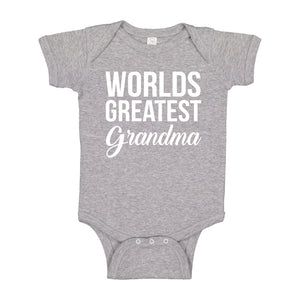 Baby Onesie World's Greatest Grandma 100% Cotton Infant Bodysuit