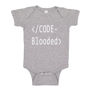 Baby Onesie Code Blooded 100% Cotton Infant Bodysuit