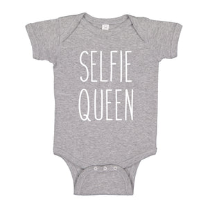 Baby Onesie Selfie Queen 100% Cotton Infant Bodysuit
