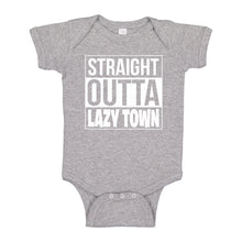 Baby Onesie Straight Outta Lazy Town 100% Cotton Infant Bodysuit