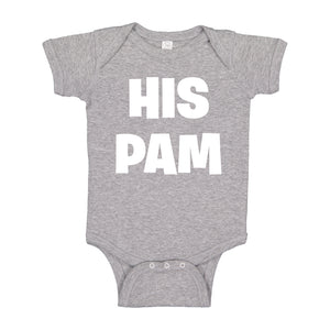 Baby Onesie His Pam 100% Cotton Infant Bodysuit