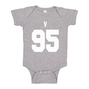 Baby Onesie V 95 100% Cotton Infant Bodysuit