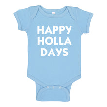 Baby Onesie Happy Holla Days 100% Cotton Infant Bodysuit