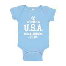 Baby Onesie World Soccer Champs 2019 100% Cotton Infant Bodysuit