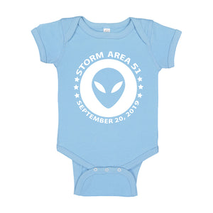 Baby Onesie Storming Area 51 100% Cotton Infant Bodysuit