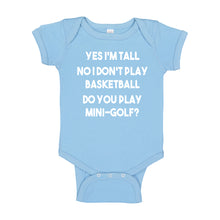 Baby Onesie Yes I'm Tall 100% Cotton Infant Bodysuit