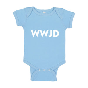 Baby Onesie WWJD 100% Cotton Infant Bodysuit