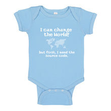 Baby Onesie I Can Change the World 100% Cotton Infant Bodysuit