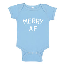 Baby Onesie Merry AF 100% Cotton Infant Bodysuit