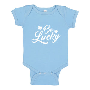 Baby Onesie Be Lucky 100% Cotton Infant Bodysuit