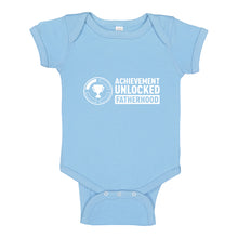 Baby Onesie Achievement Unlocked Fatherhood 100% Cotton Infant Bodysuit